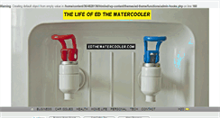 Desktop Screenshot of edthewatercooler.com